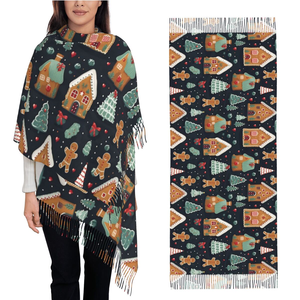 Noel Keyfi - Kadınlar için İlg - Pashmina Wrap Large incelemesi ve fiyatı