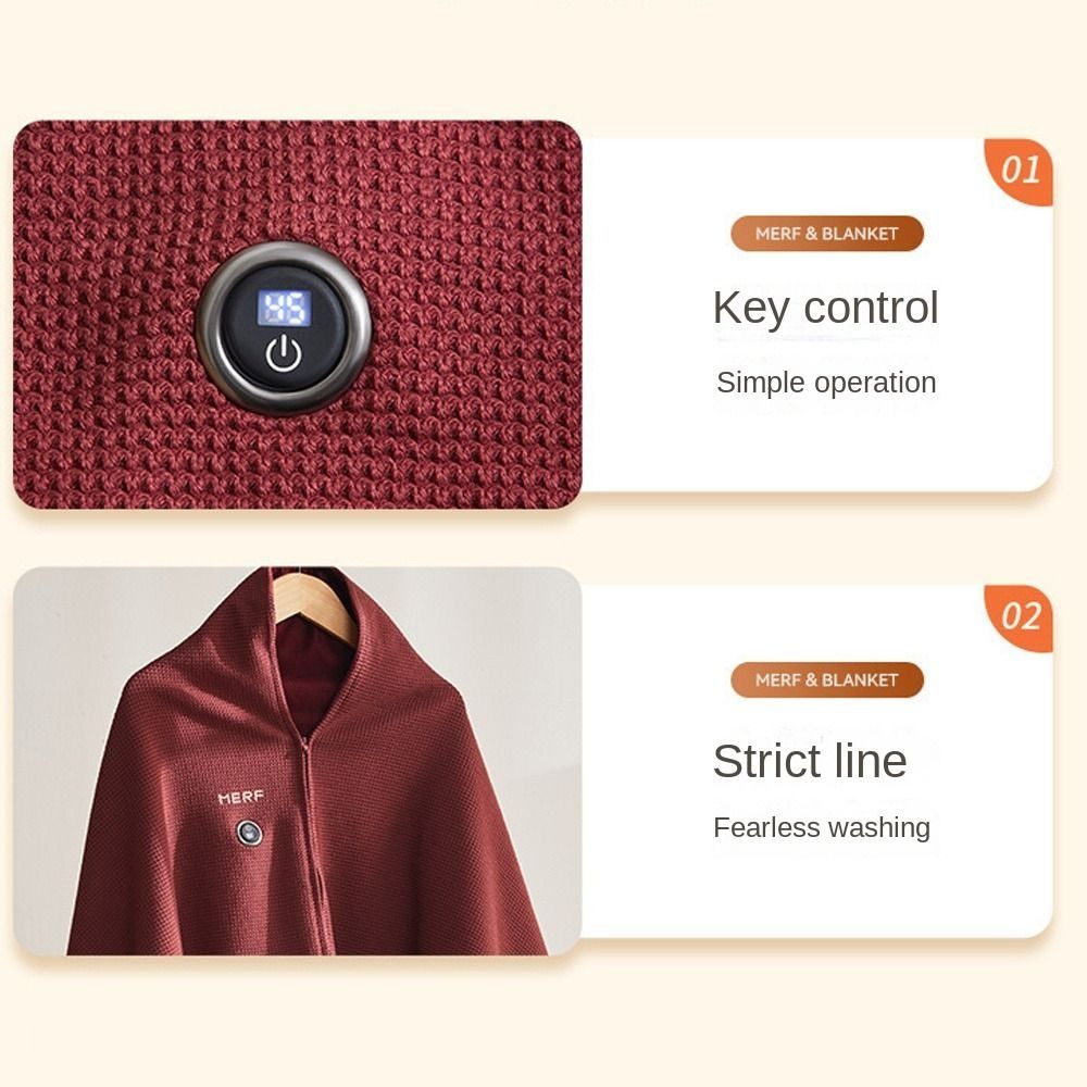 Moda Giyilebilir USB Elektrikl - Woven Scarf Blanket incelemesi ve fiyatı