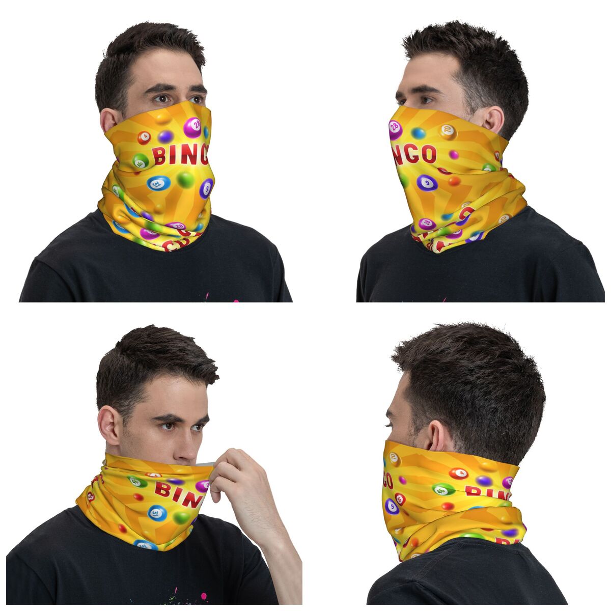 Özel Tasarım Bingo Desenli Ban - Neck Warmer Tube incelemesi ve fiyatı
