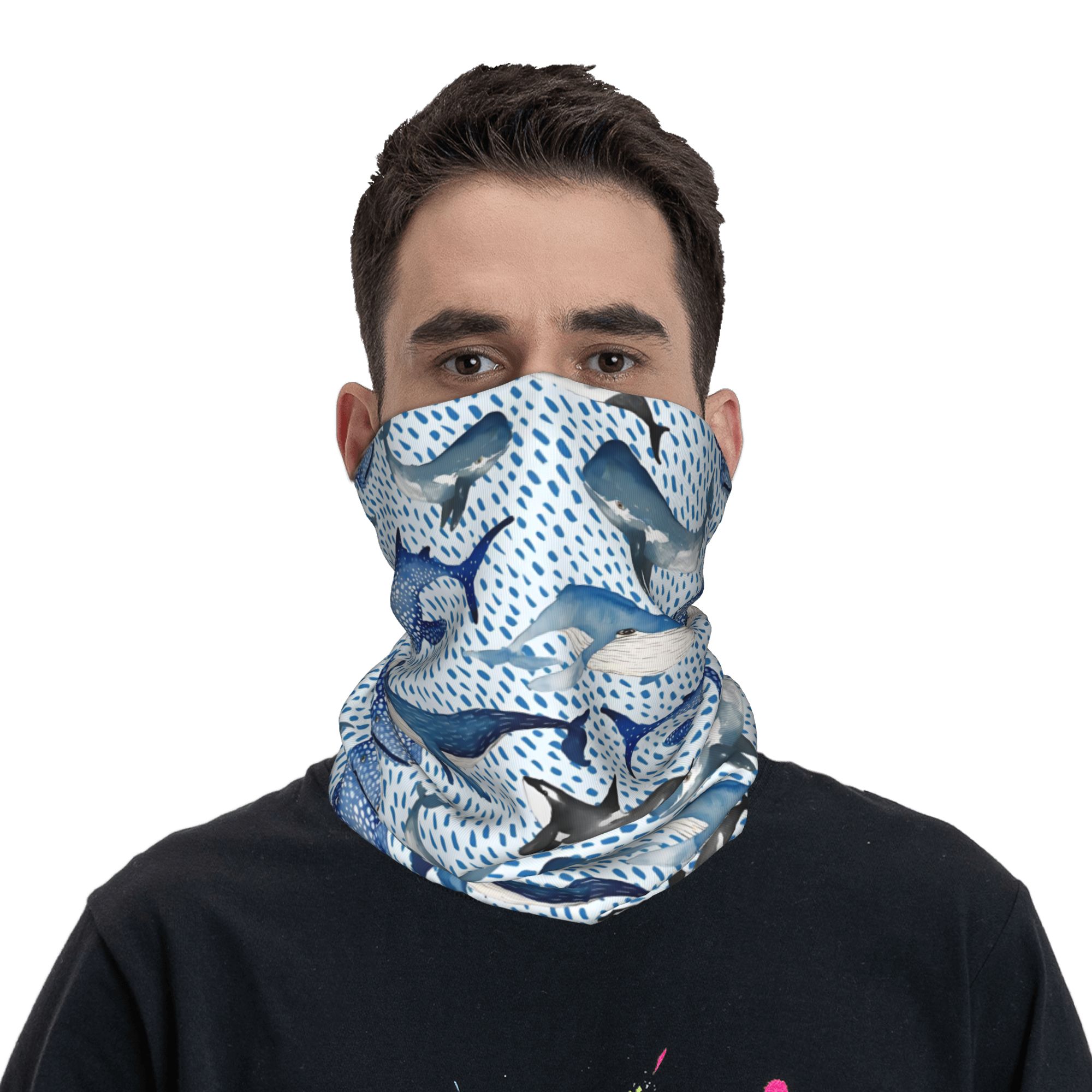 Özel Mavi Suluboya Köpekbalığı - Neck Warmer Tube incelemesi ve fiyatı