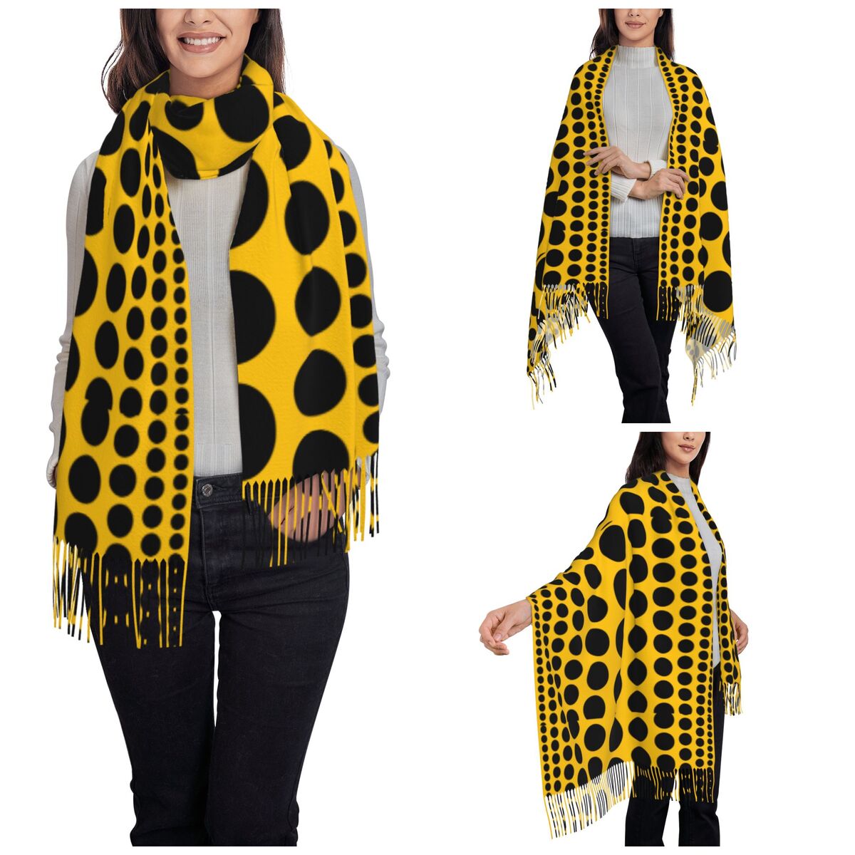 Kadınlar için Infinity Polka D - Infinity Scarf Knit incelemesi ve fiyatı