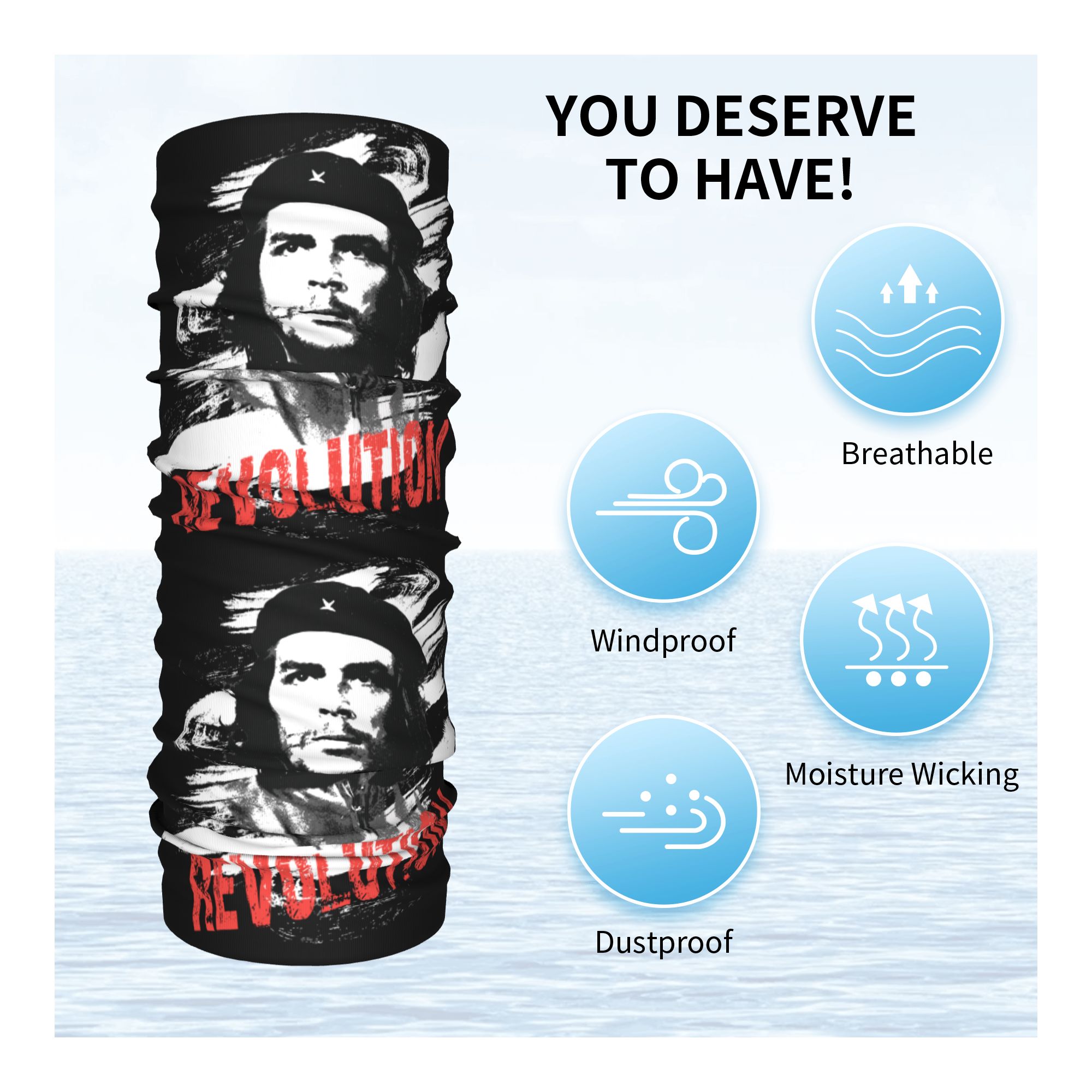 Özel Che Guevara Devrim Bandan - Neck Warmer Tube incelemesi ve fiyatı