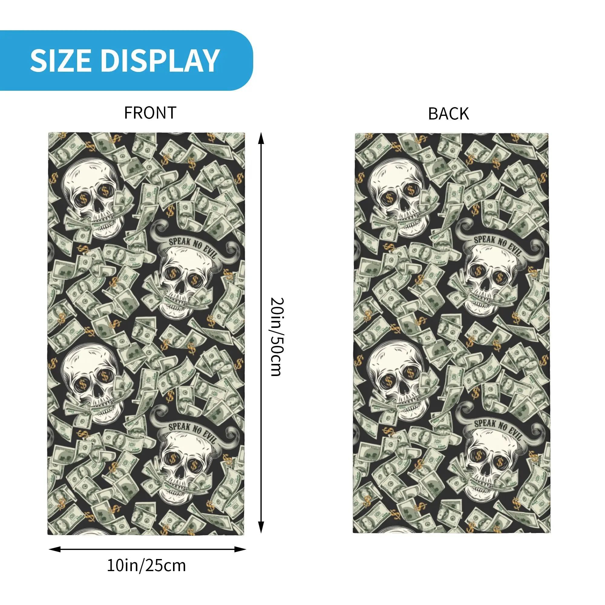 Yeni Dolar Kafatası Desenli Kı - Neck Warmer Tube incelemesi ve fiyatı