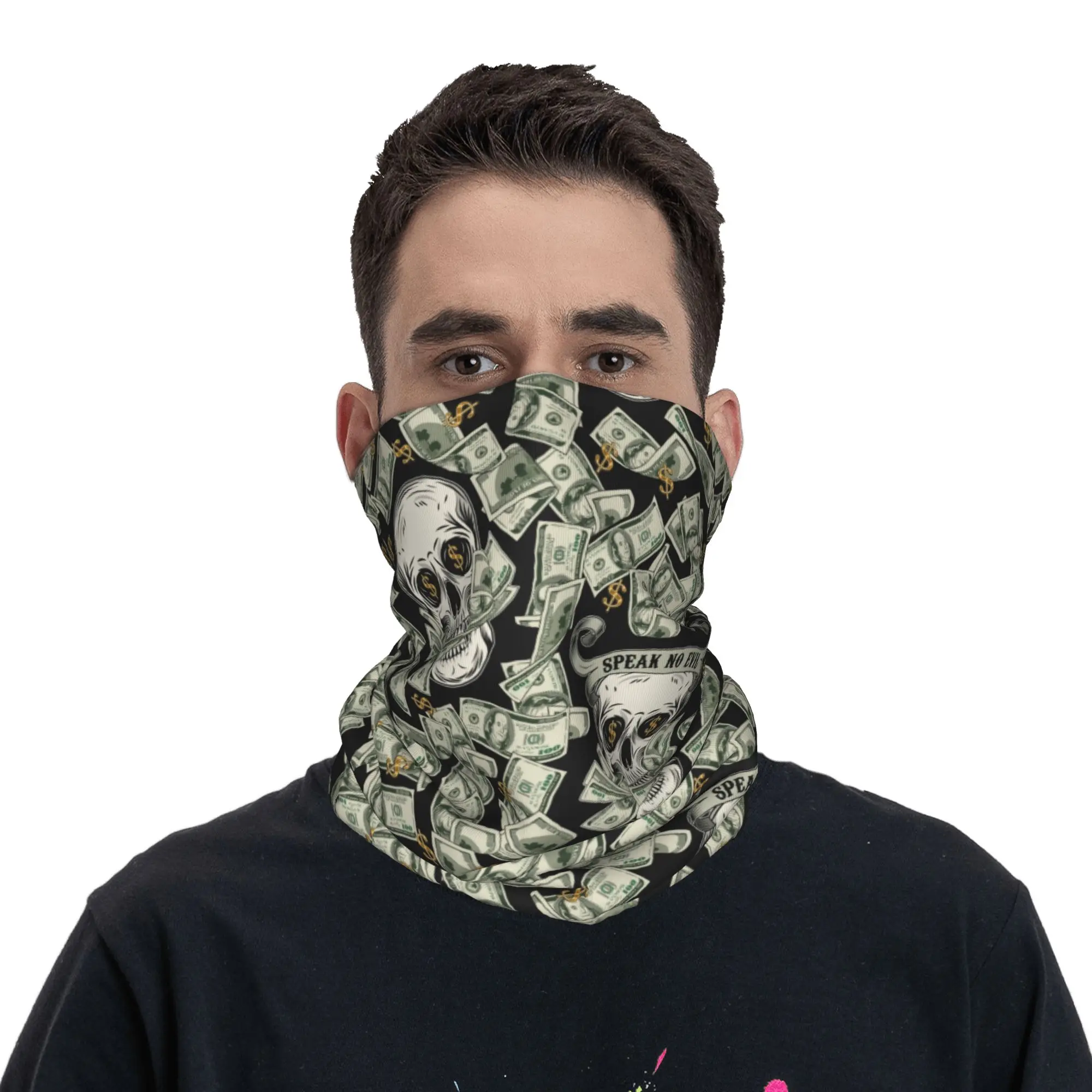 Yeni Dolar Kafatası Desenli Kı - Neck Warmer Tube incelemesi ve fiyatı
