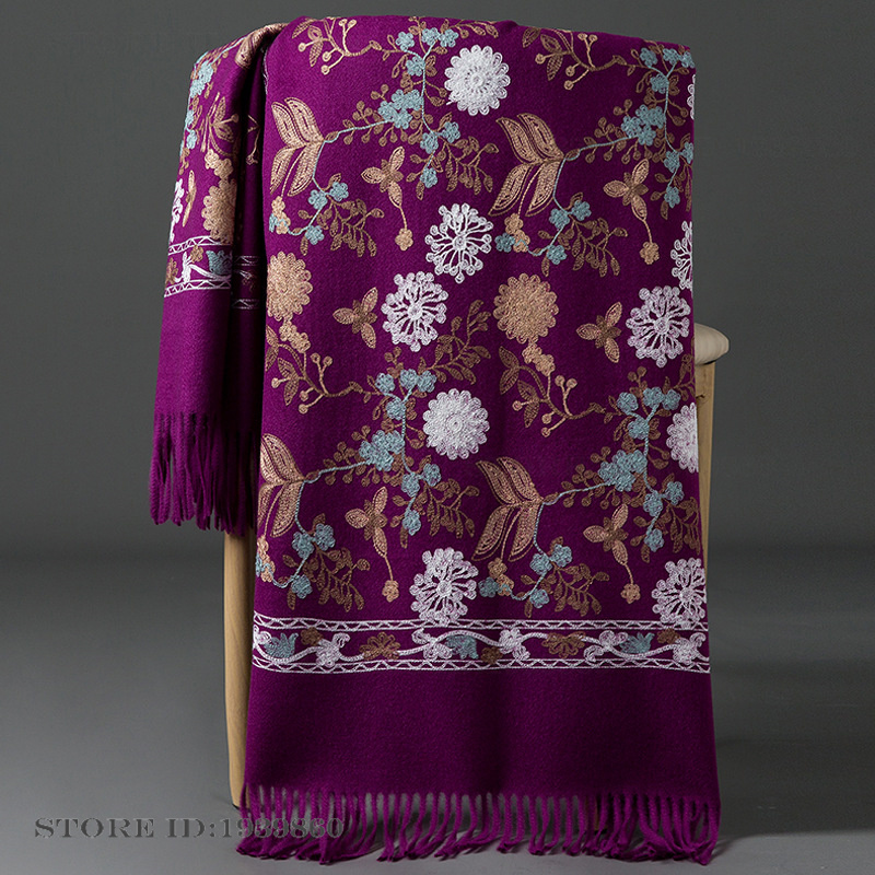 Kadın Kaşmir Paşmina Eşarp Şal - Woven Scarf Blanket incelemesi ve fiyatı
