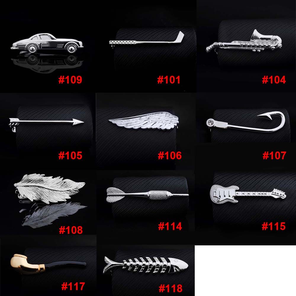 Yaratıcı Cazibe 1 Adet Düğün G - Tie Clip Silver incelemesi ve fiyatı