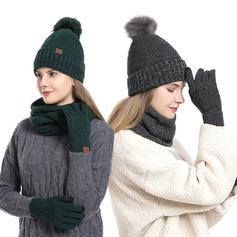Kadınlar İçin Kışlık 3 Parça P - Infinity Scarf Knit incelemesi ve fiyatı