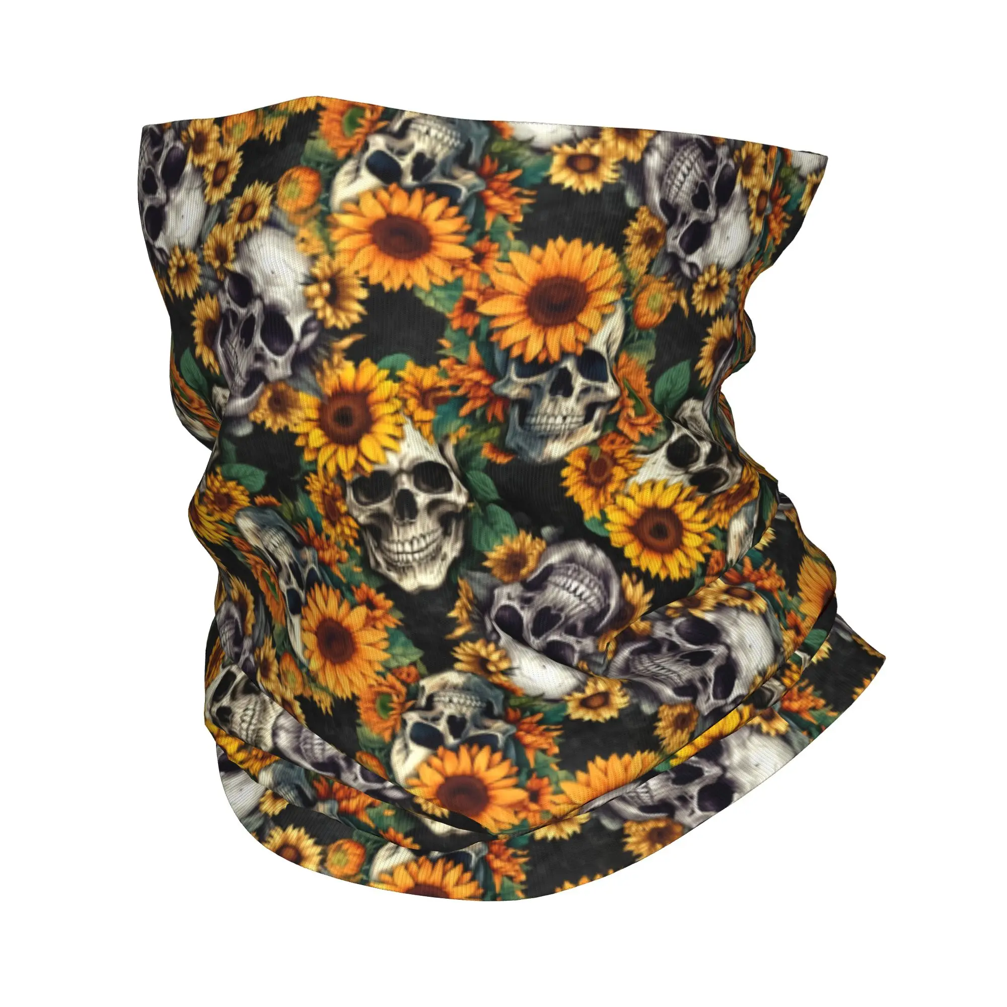 Yeni Goth Ayçiçeği Kafatası Ba - Neck Warmer Tube incelemesi ve fiyatı