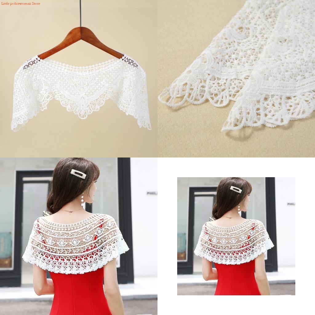 F92D Kadınlar Nakış Çiçek Dant - Stole Wedding Shawl incelemesi ve fiyatı