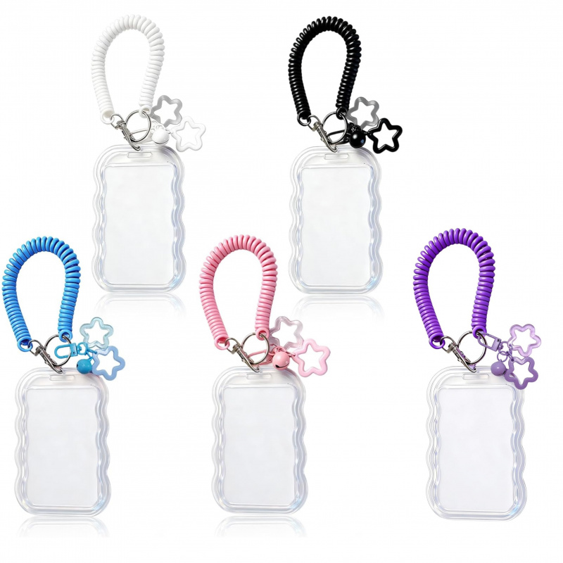 Benzersiz dalgalı kenarlı kiml - Lanyard Badge Holder incelemesi ve fiyatı