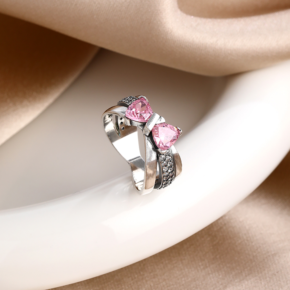Yeni 925 Ayar Gümüş Yay Pembe  - Tie Clip Silver incelemesi ve fiyatı