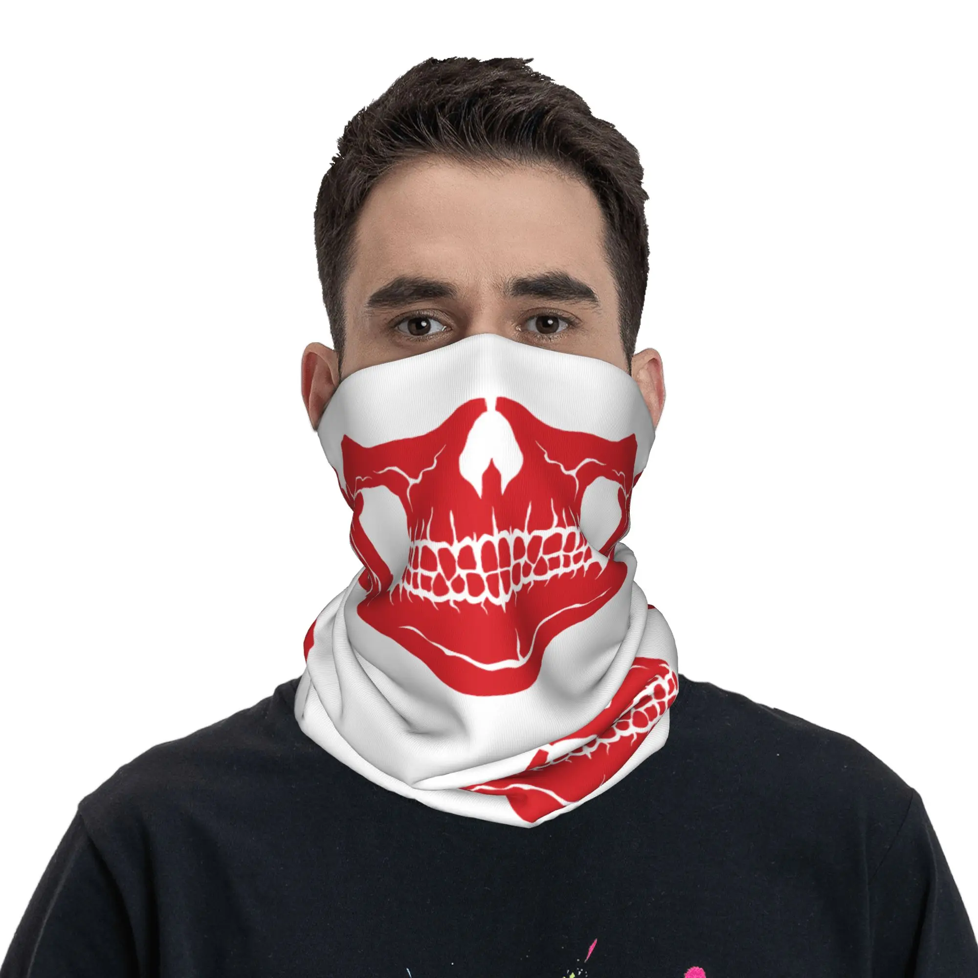 Yeni Korku İskeleti Cadılar Ba - Neck Warmer Tube incelemesi ve fiyatı