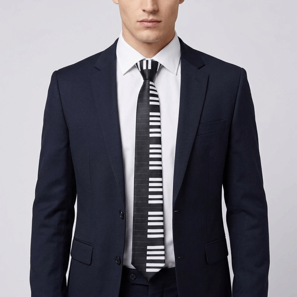Basit İnce Piyano Kravat İnce  - Skinny Tie Men incelemesi ve fiyatı